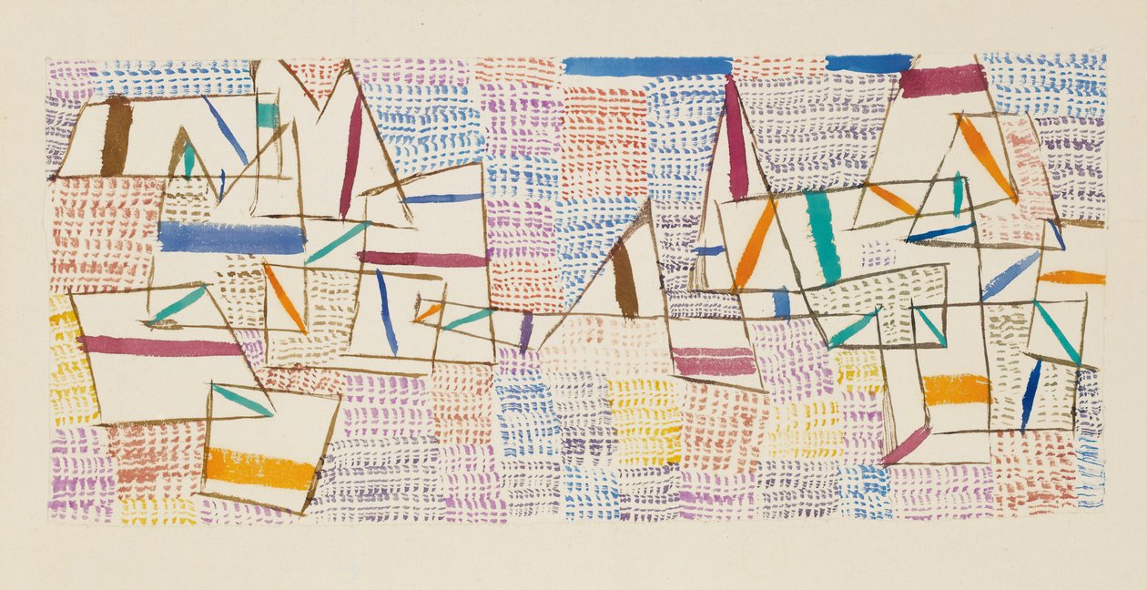 Côtes de Provence 7, 1927 door Paul Klee
