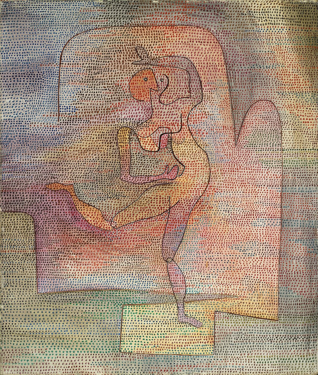 Danser door Paul Klee