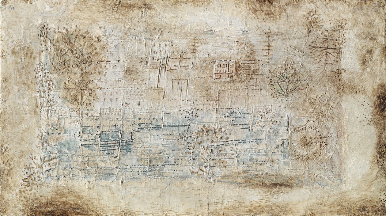 Dood Landschap door Paul Klee