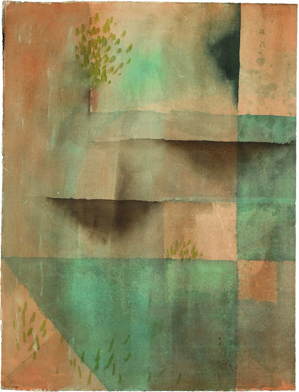 Die Mauer door Paul Klee