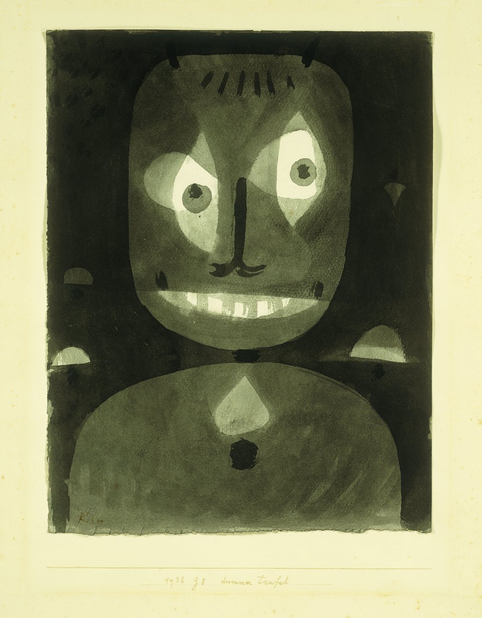 Domme duivel door Paul Klee