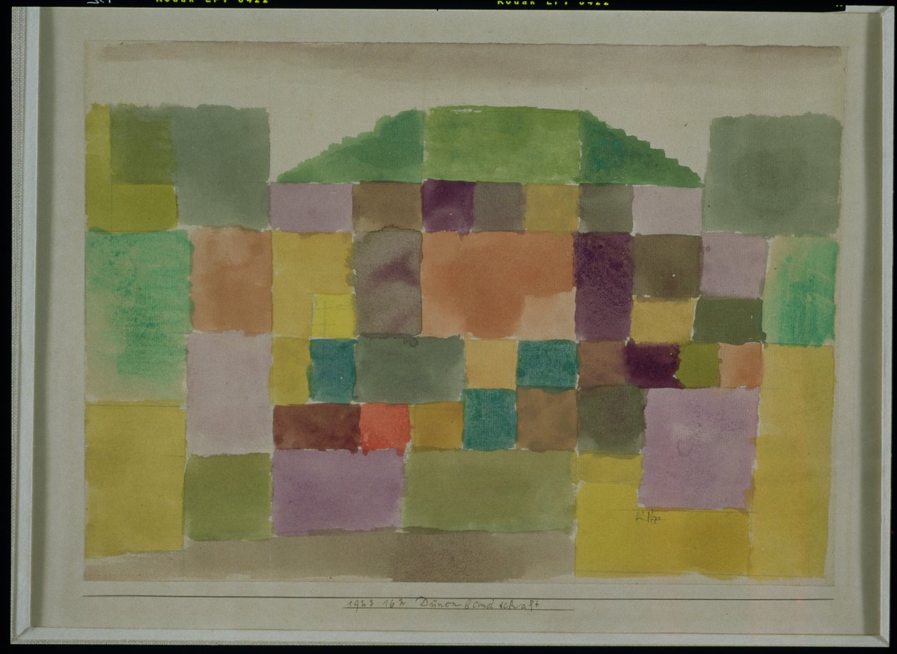 Duinlandschap door Paul Klee