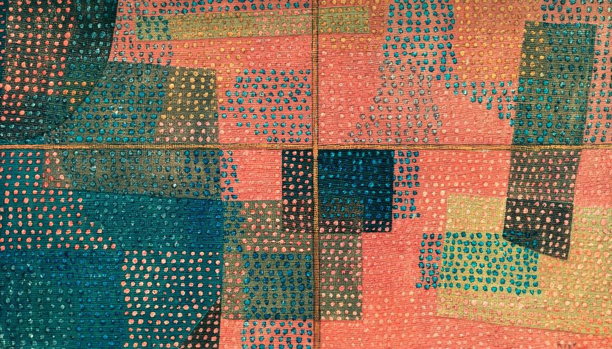 Door een raam door Paul Klee