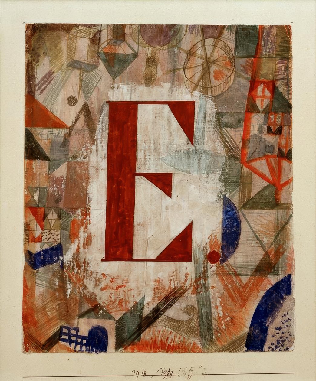 E door Paul Klee