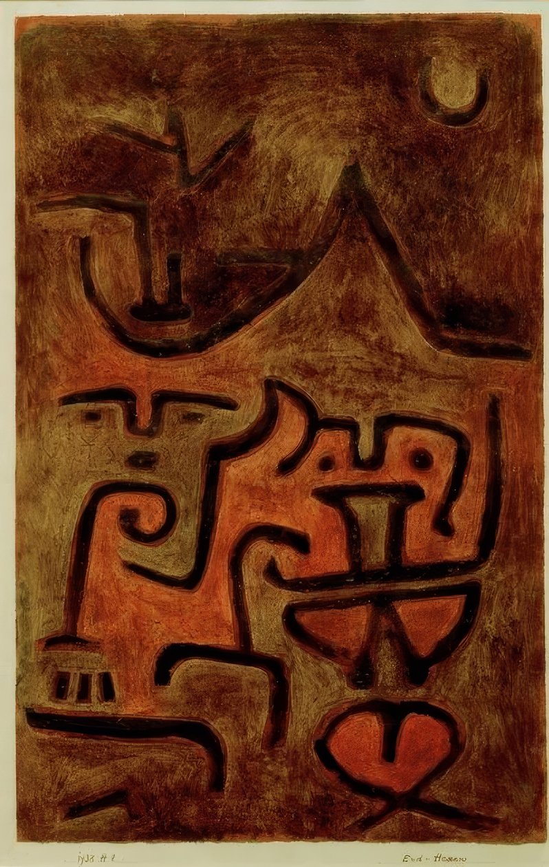 Aardheksen door Paul Klee