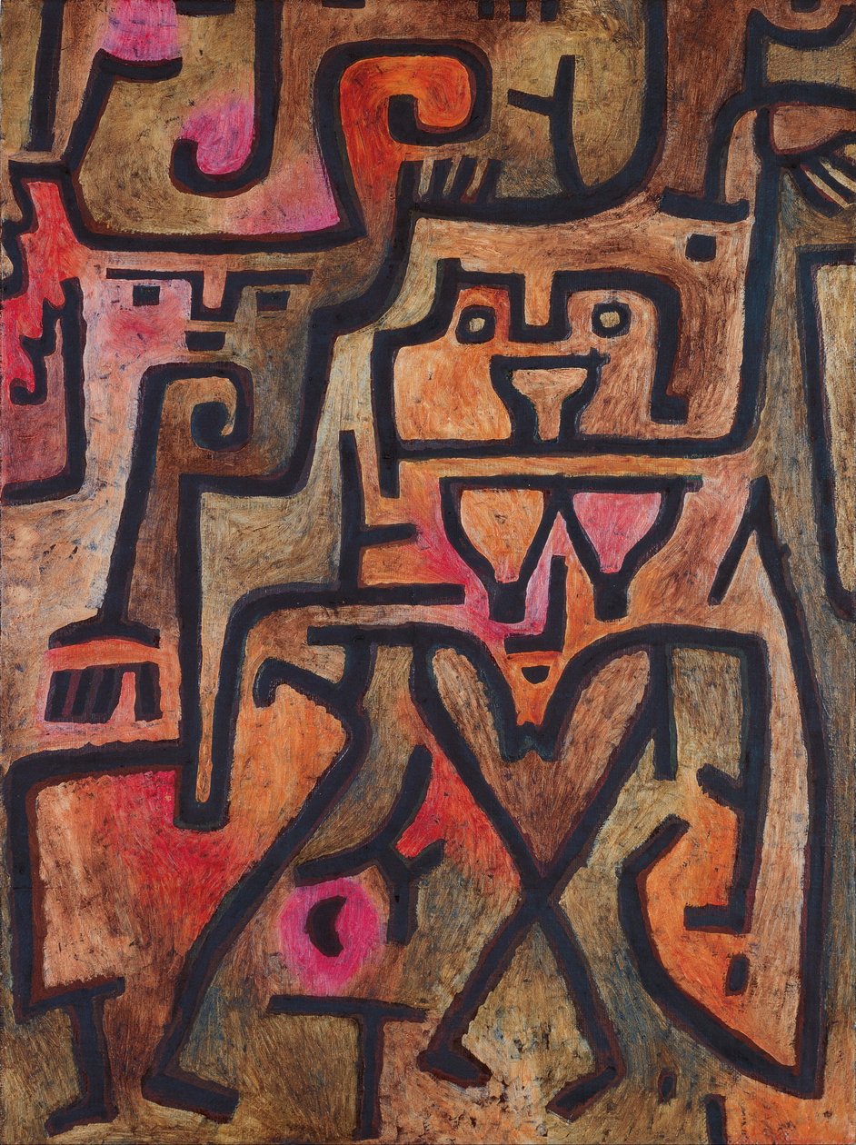 Bosheksen door Paul Klee