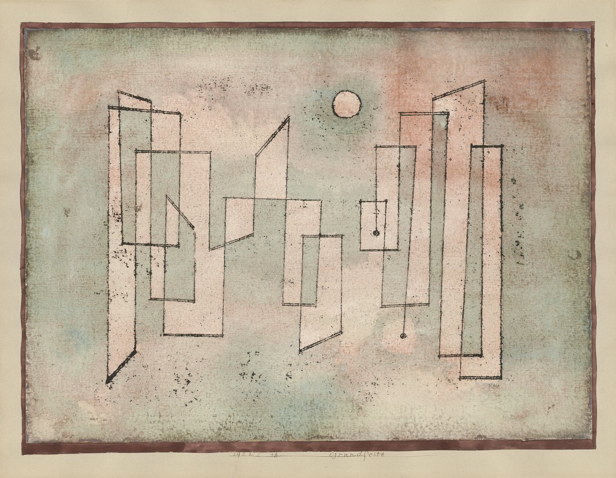 Fundament door Paul Klee
