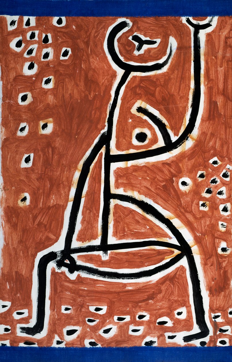 Fraeulein vom Sport door Paul Klee