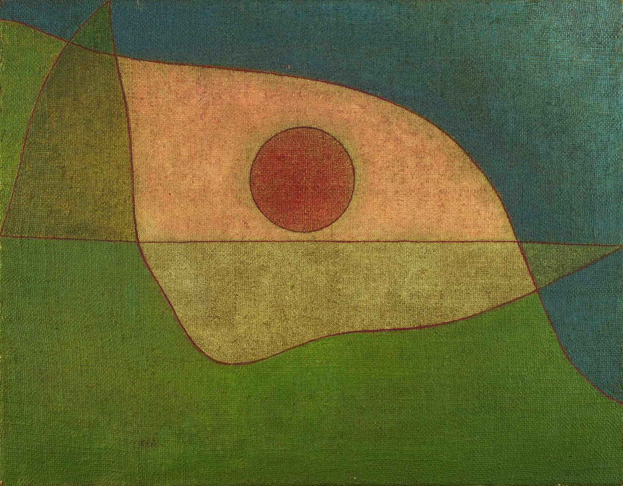 Blik van Stilte, 1932 door Paul Klee