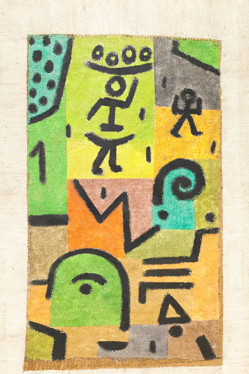 Citroenoogst (Zitronen Ernte) door Paul Klee