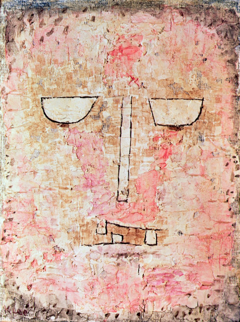 Hoofd van een martelaar door Paul Klee