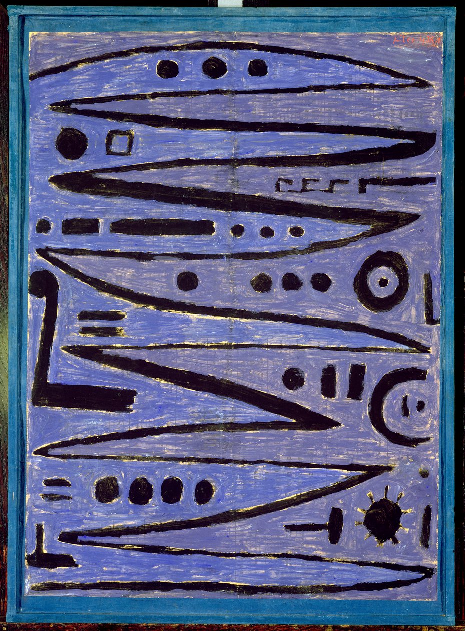 Heroïsche Slagen van de Boog door Paul Klee