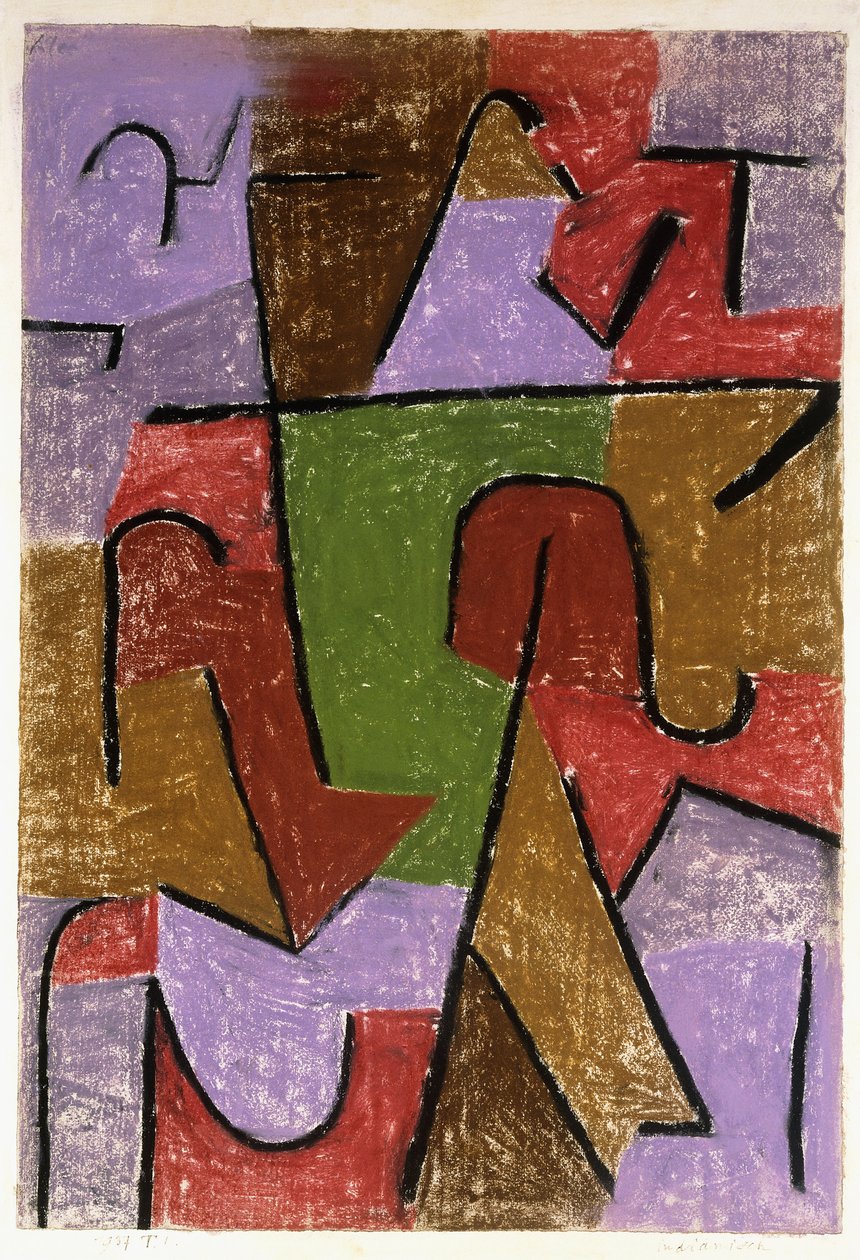 Indianisch door Paul Klee