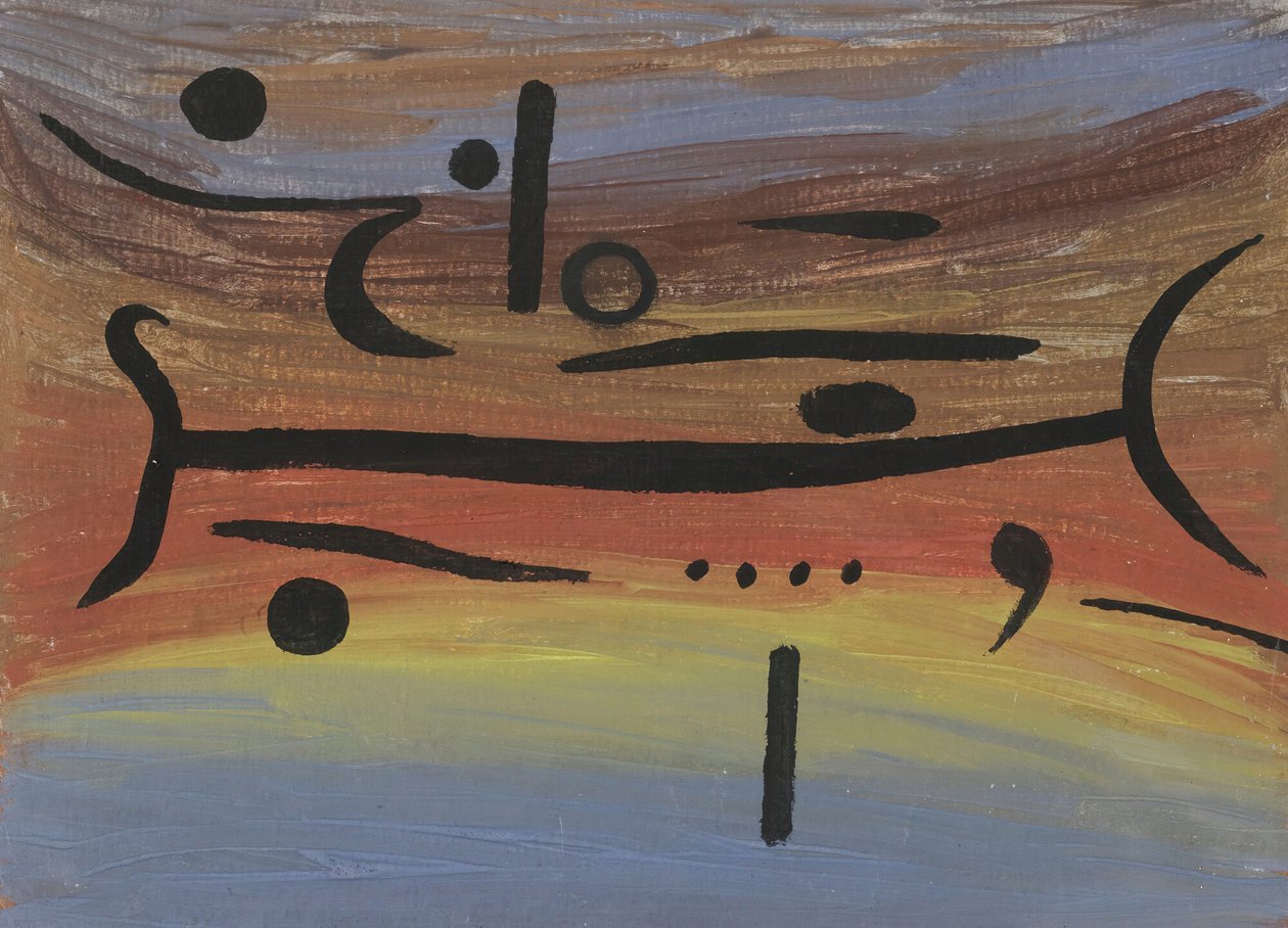 Instrumenten, 1938 door Paul Klee