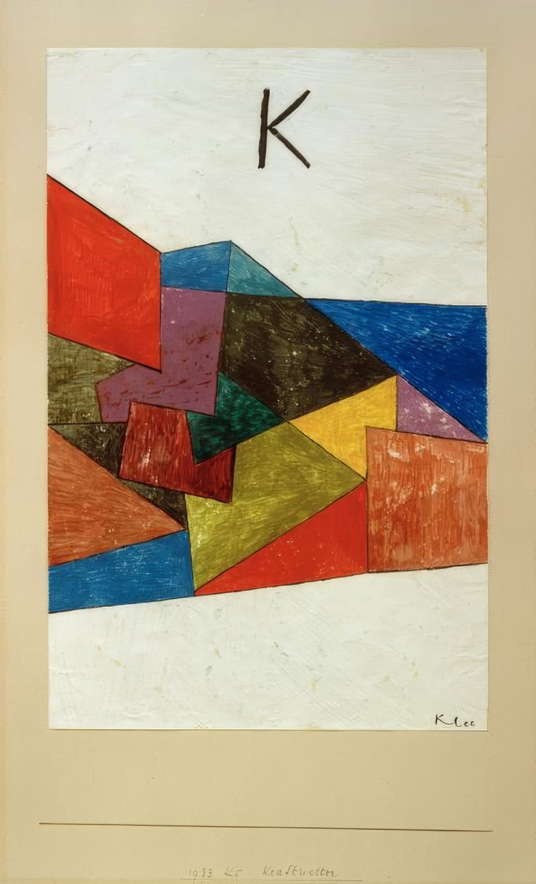 Krachtig weer door Paul Klee