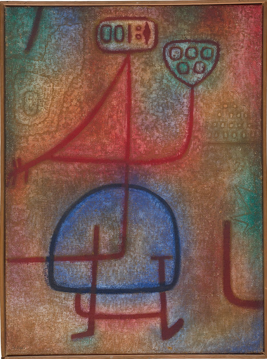 La belle jardinière De mooie tuinierster door Paul Klee