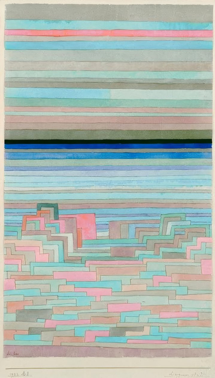 Lagunenstad door Paul Klee