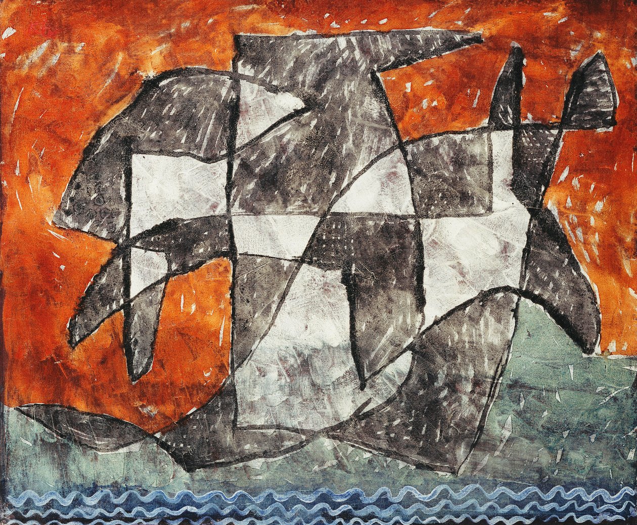 Meer spook door Paul Klee