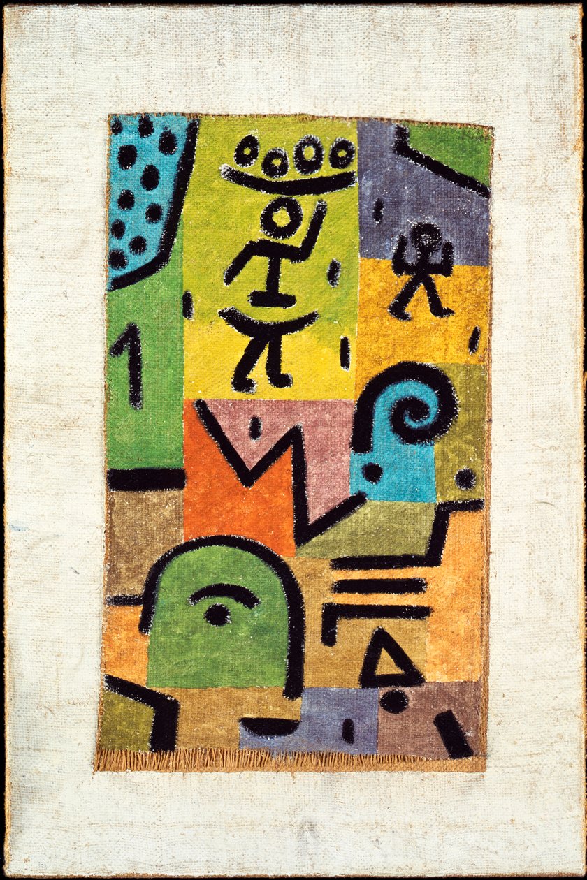 Citroenoogst, 1937 door Paul Klee