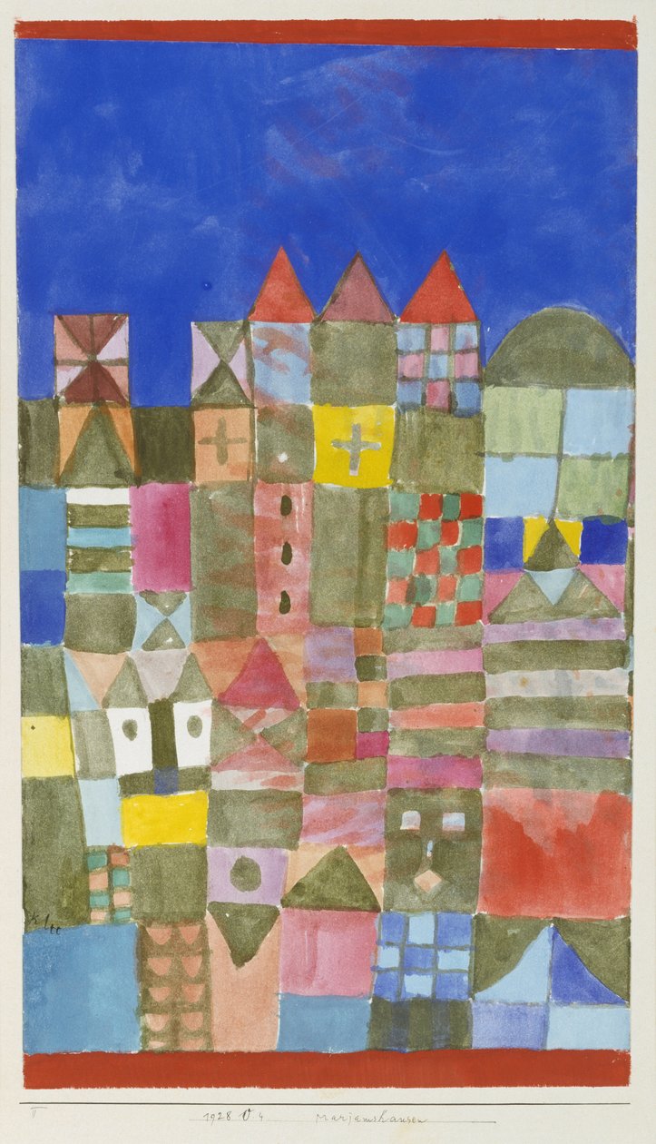 Mariams Huis door Paul Klee