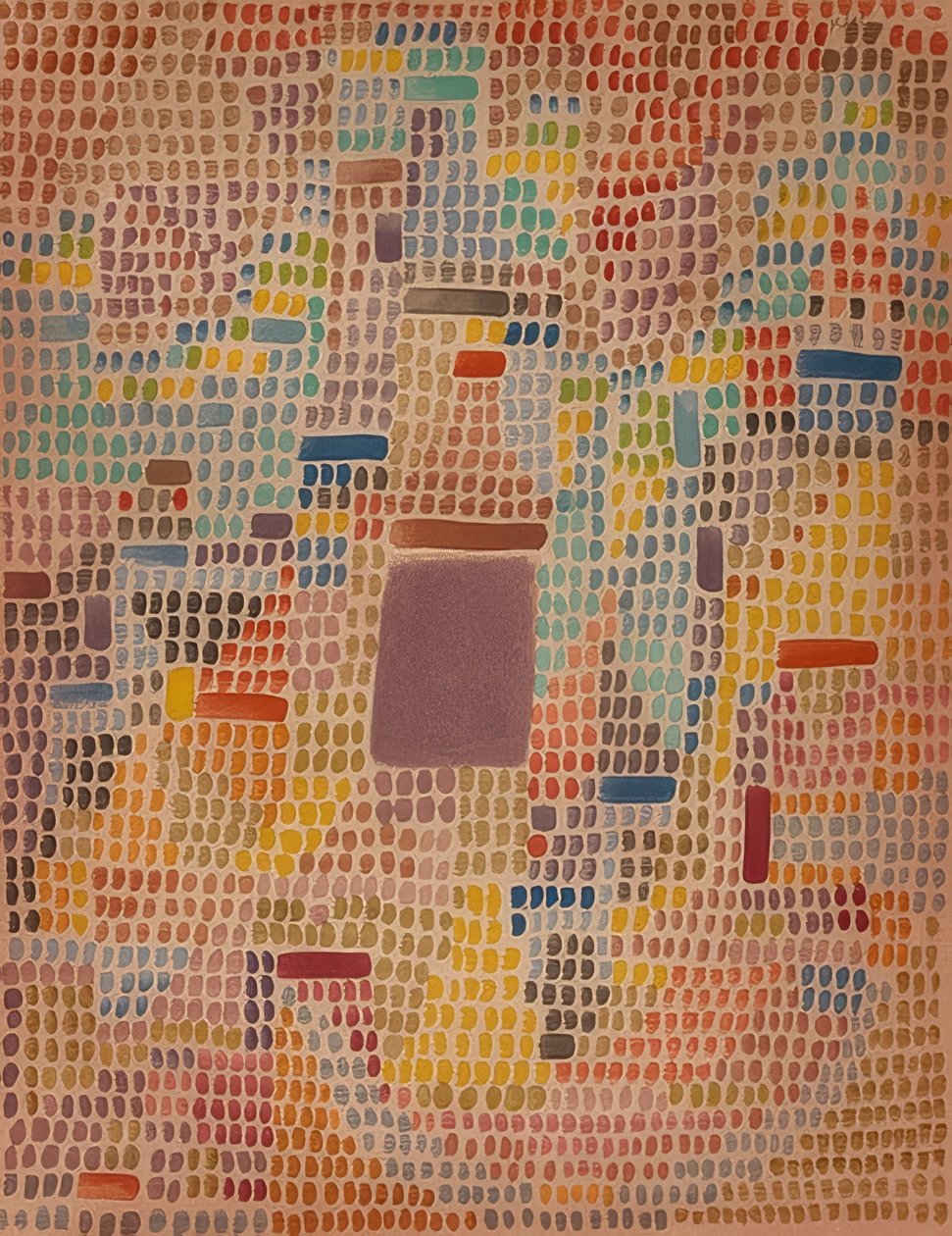 Met de ingang door Paul Klee