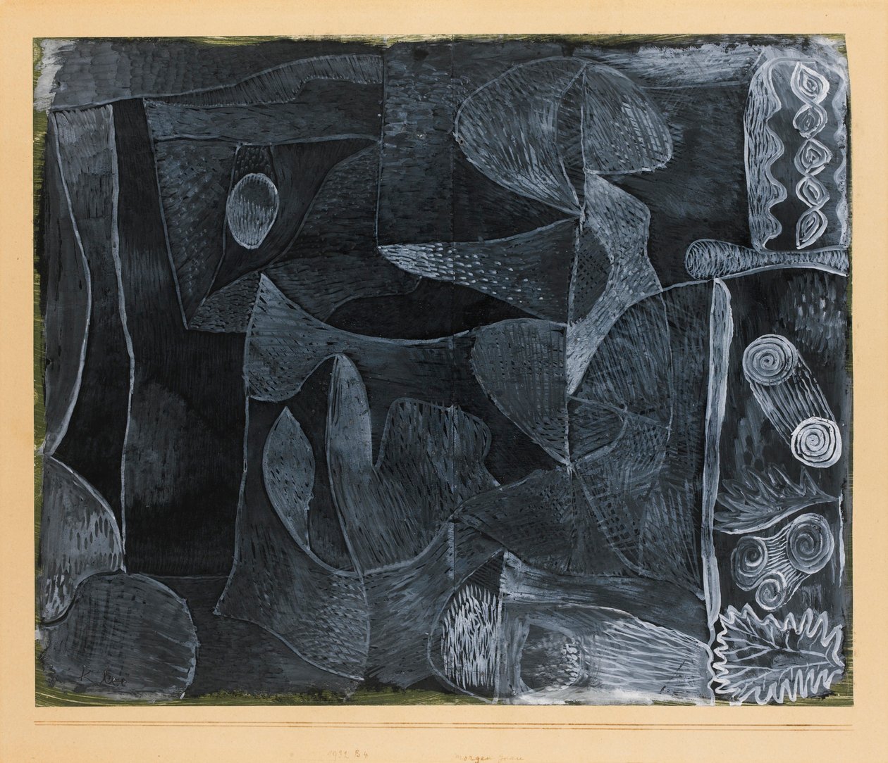 Ochtendgrijs door Paul Klee