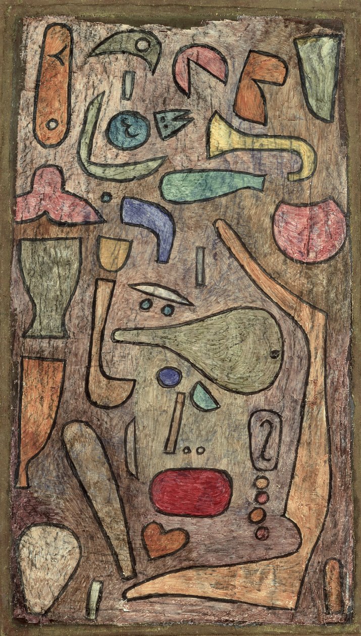 Bonte mengelmoes door Paul Klee