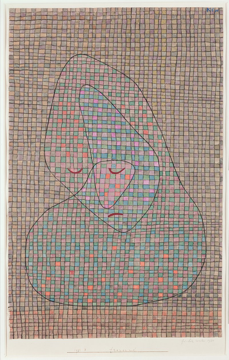 Rouw door Paul Klee