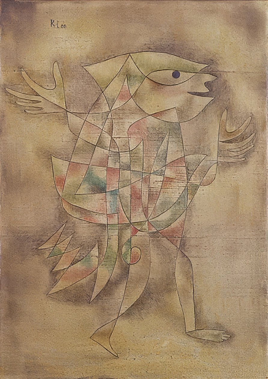 Nar in trance door Paul Klee