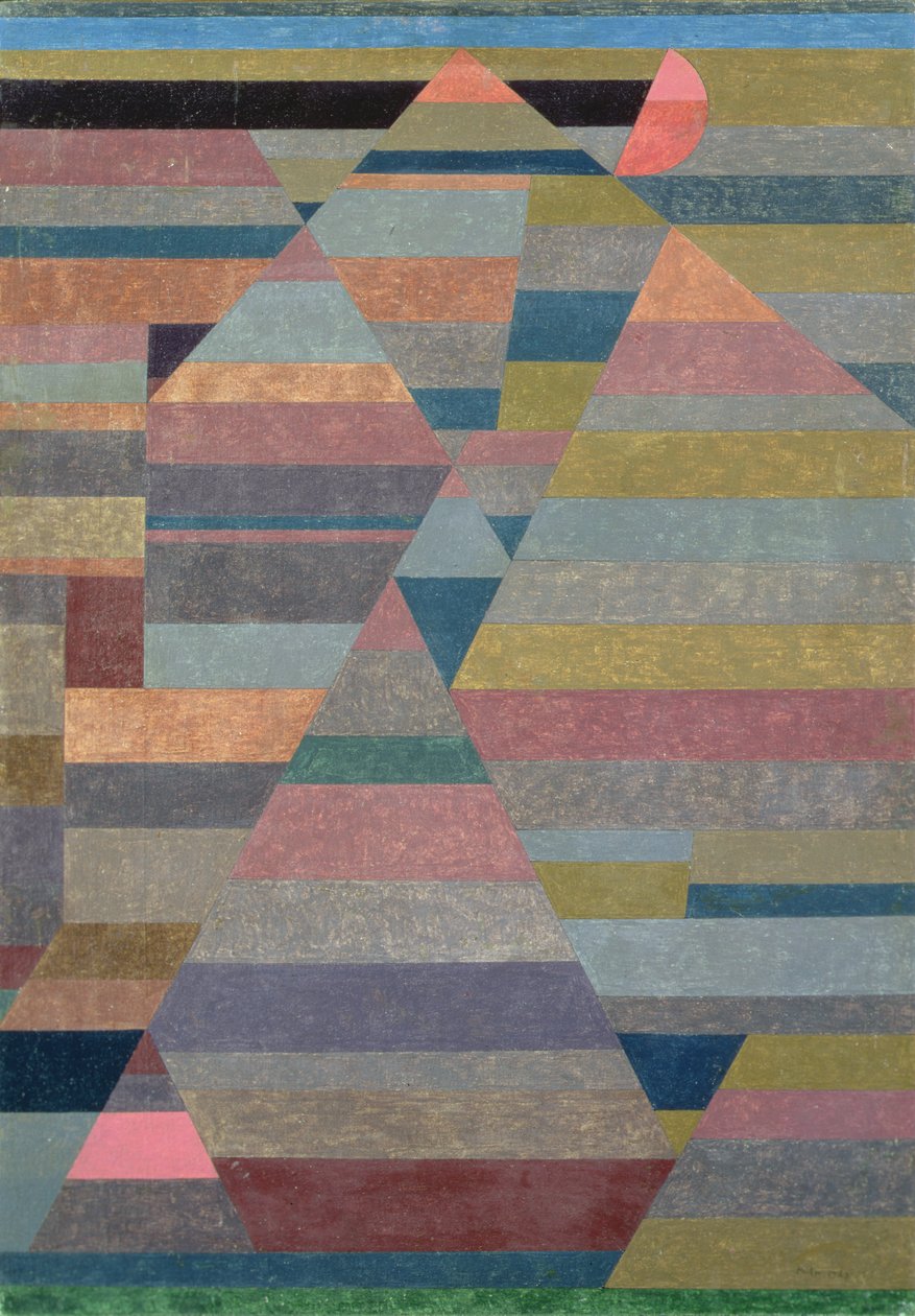 Nekropolis door Paul Klee