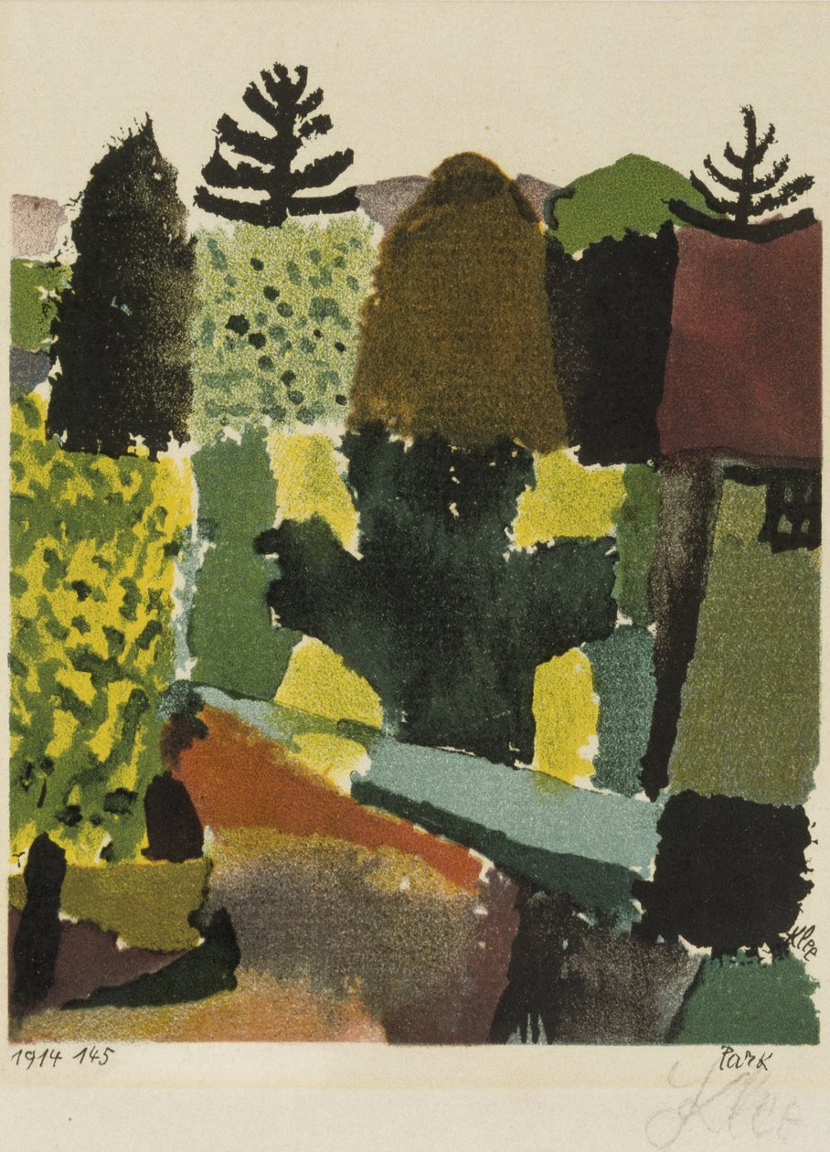 Park door Paul Klee