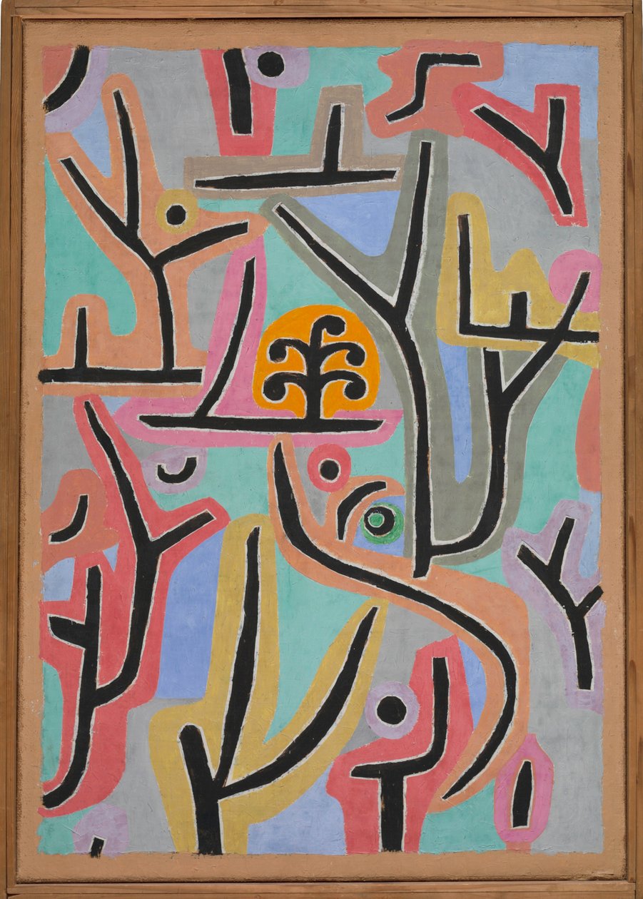 Park bij Lu.. door Paul Klee