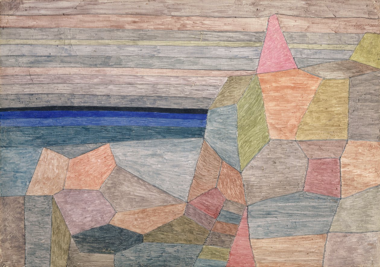 Promontorio Ph., 1933 door Paul Klee