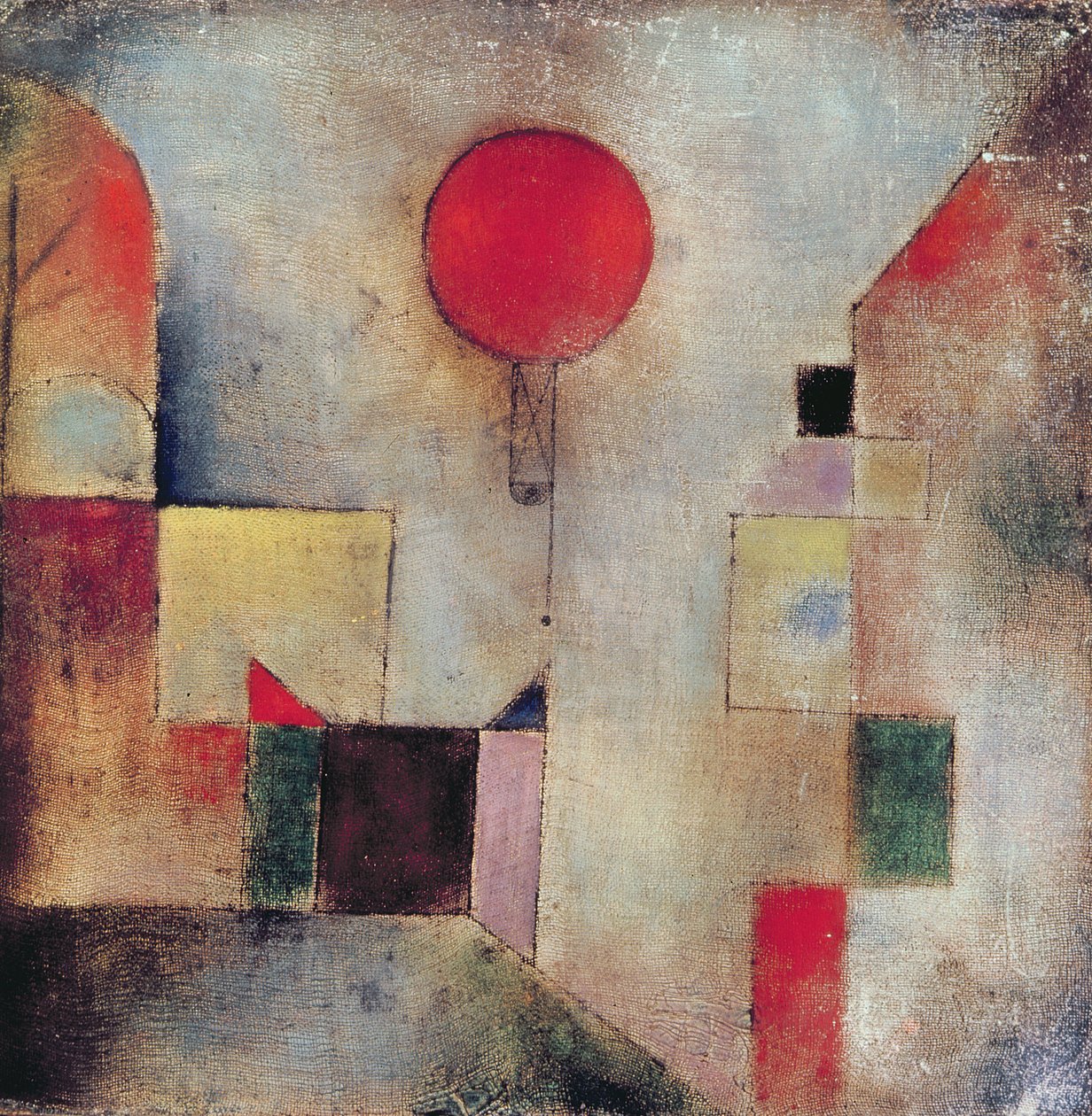 Rode Ballon door Paul Klee