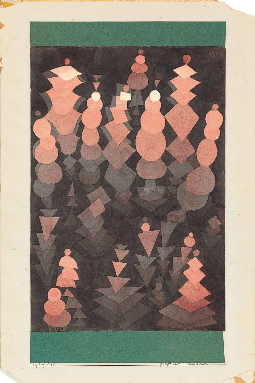 Rijping Groei door Paul Klee