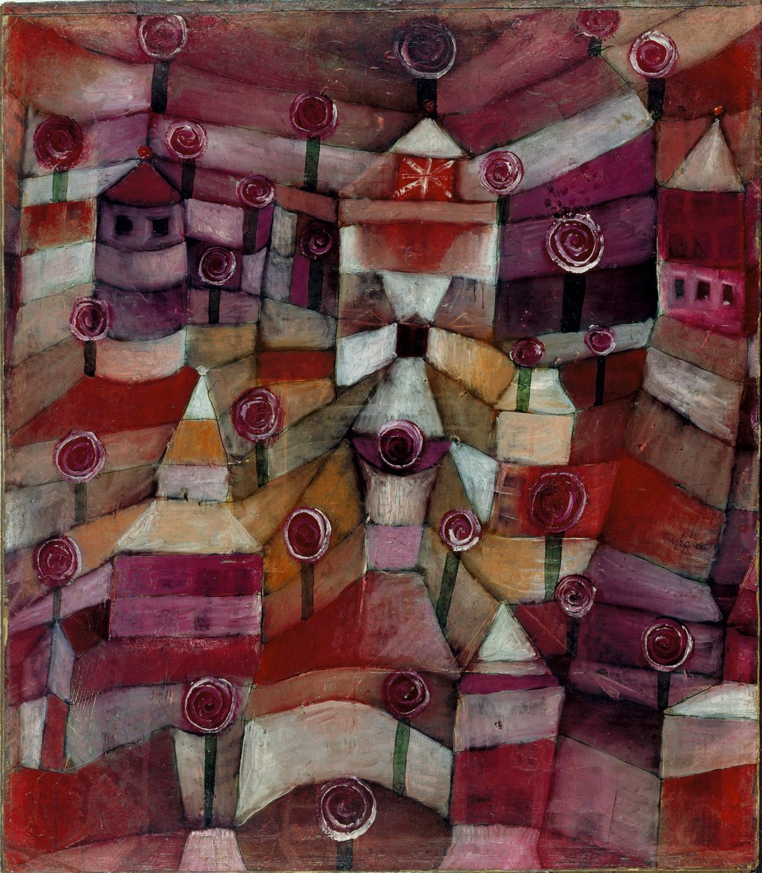Rose Garden door Paul Klee