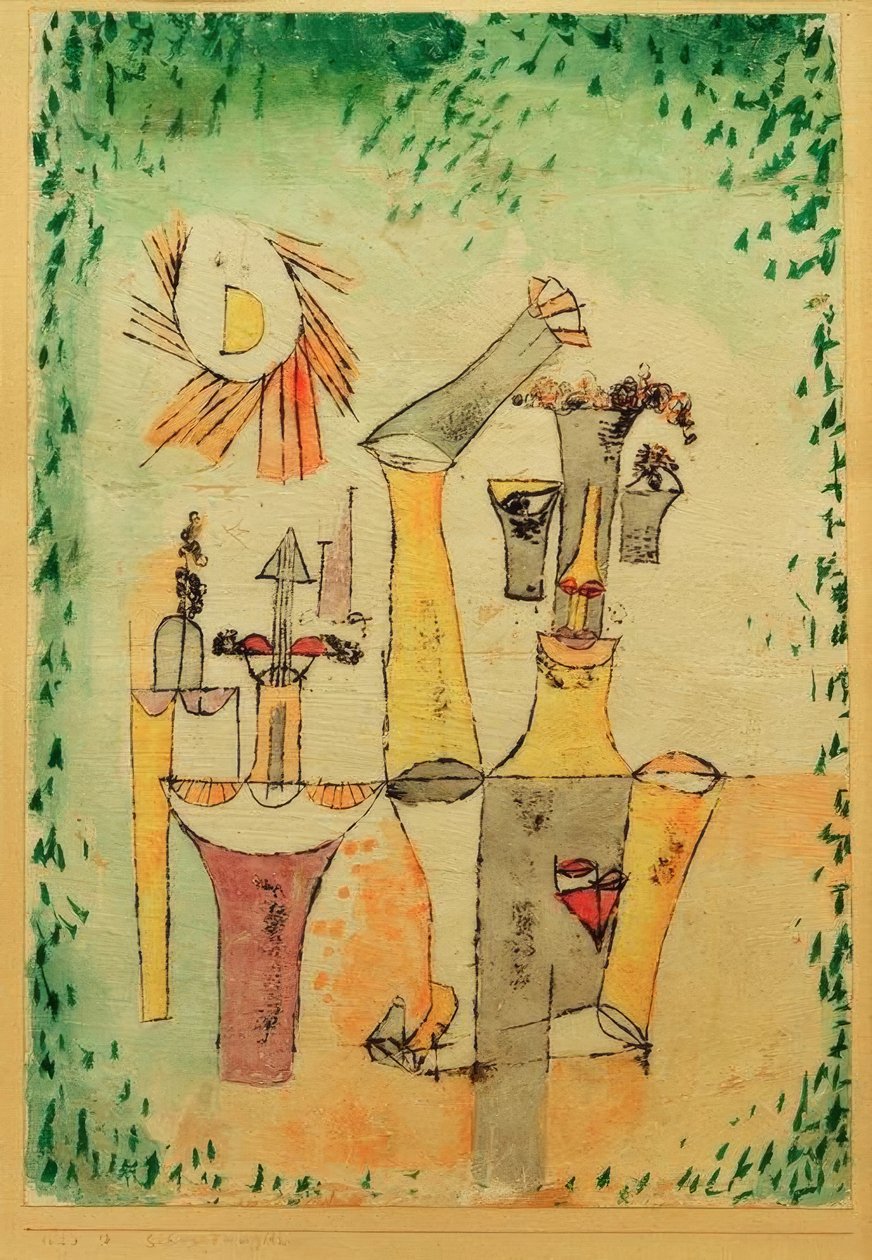Zwarte Magiër door Paul Klee