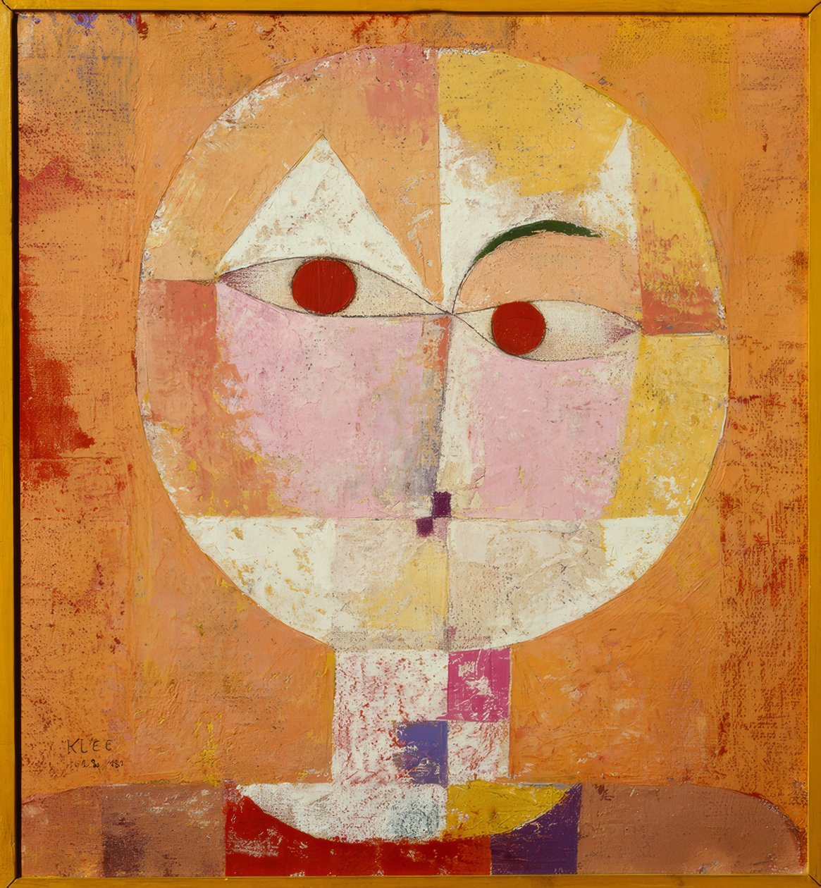 Senecio (Oude man) door Paul Klee