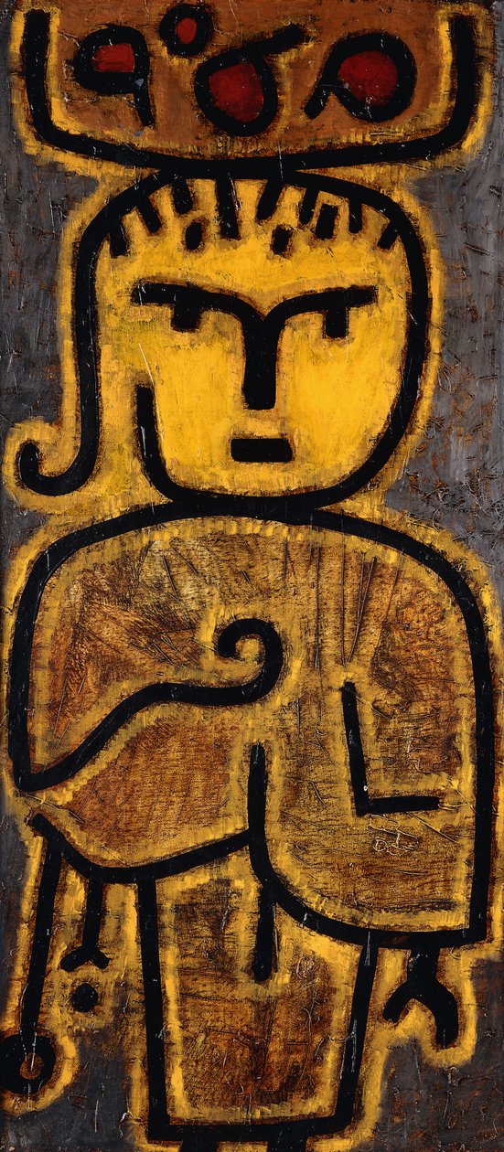 Kleine Groenteboer door Paul Klee