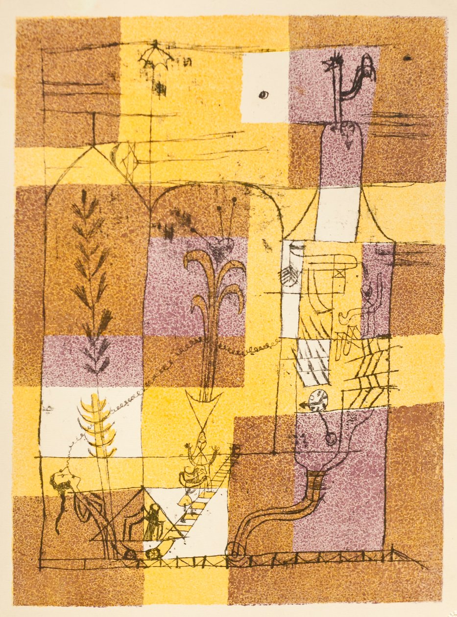 Verhaal à la Hoffmann door Paul Klee