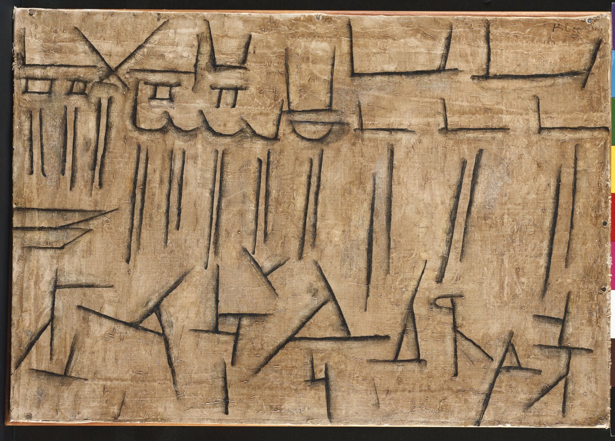 Tempelfeest door Paul Klee