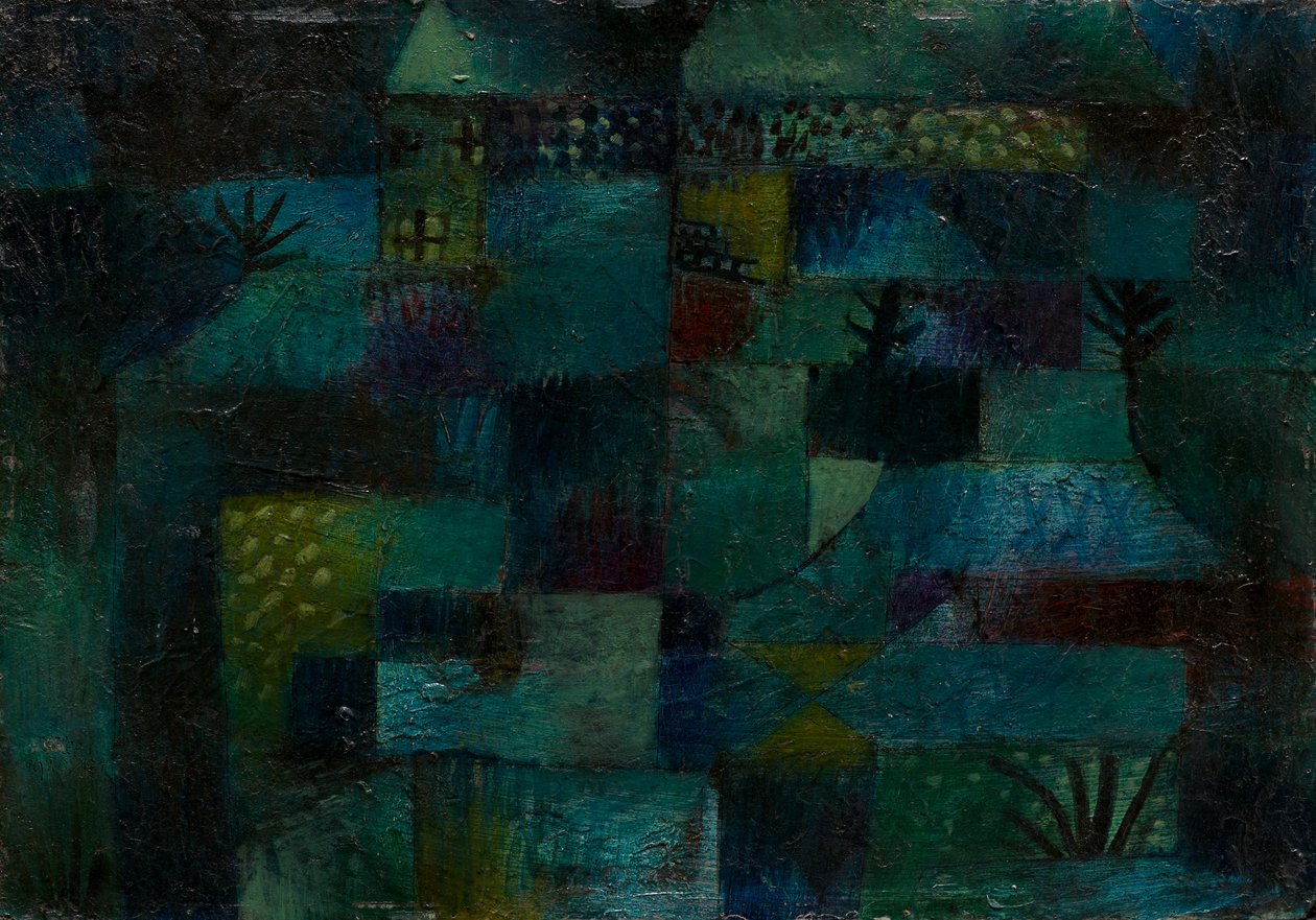 Terrastuin, 1920 door Paul Klee