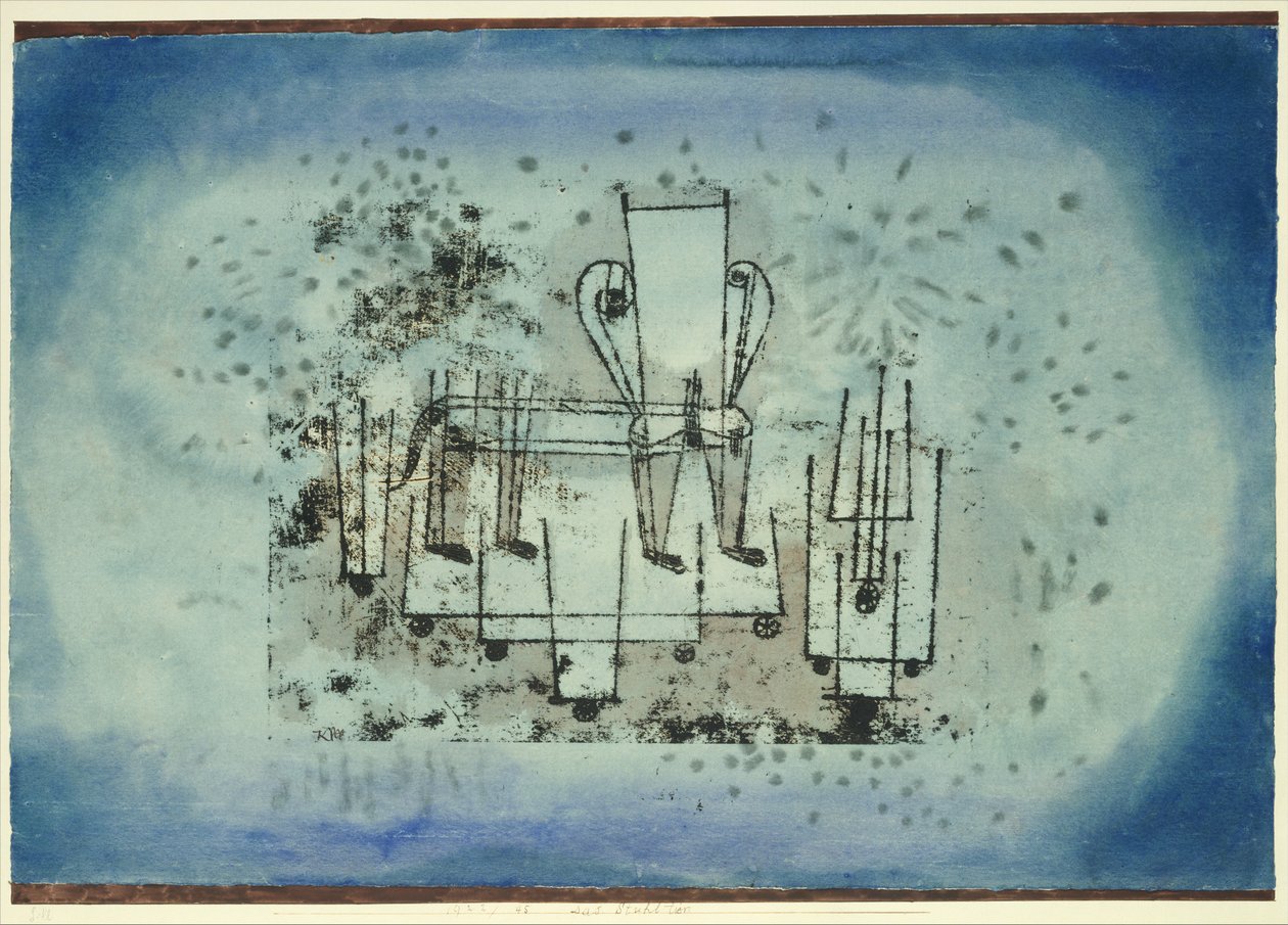 De Stoel-Dier door Paul Klee