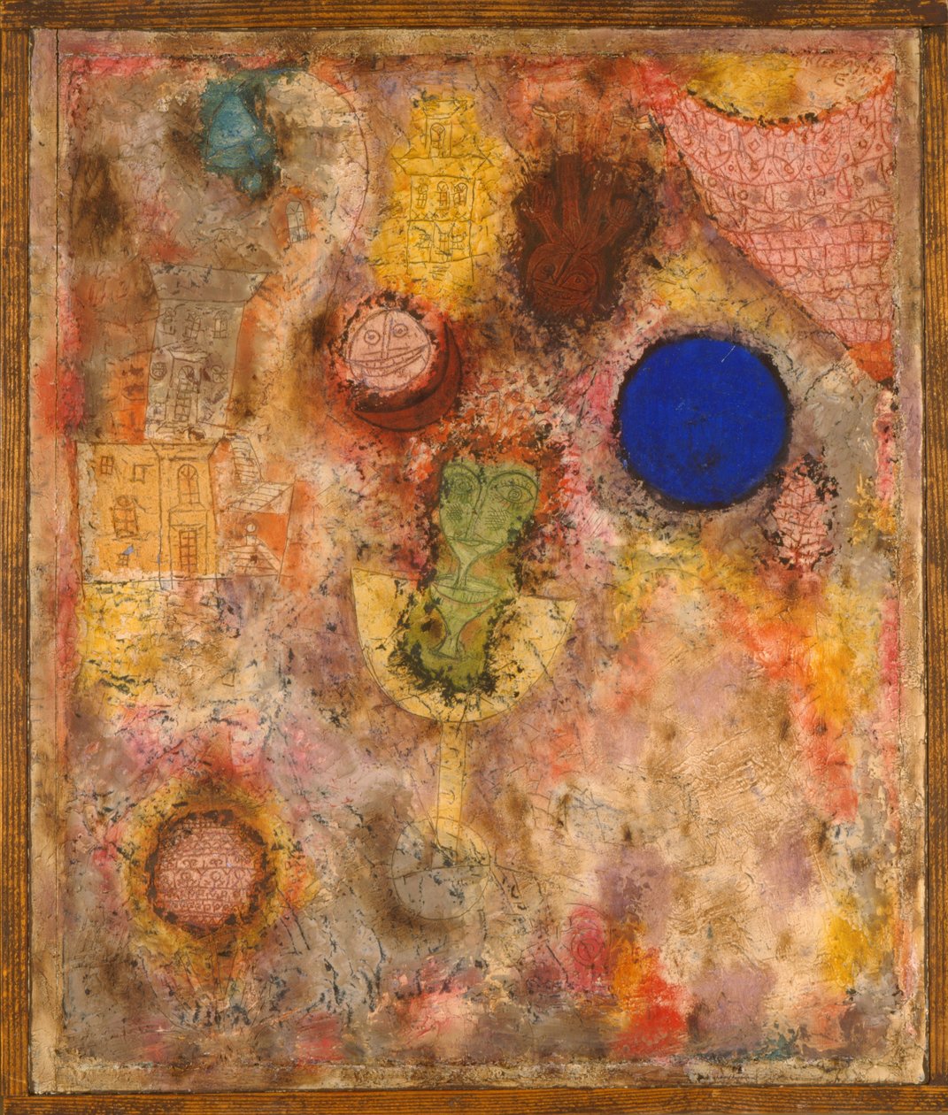De magische tuin door Paul Klee