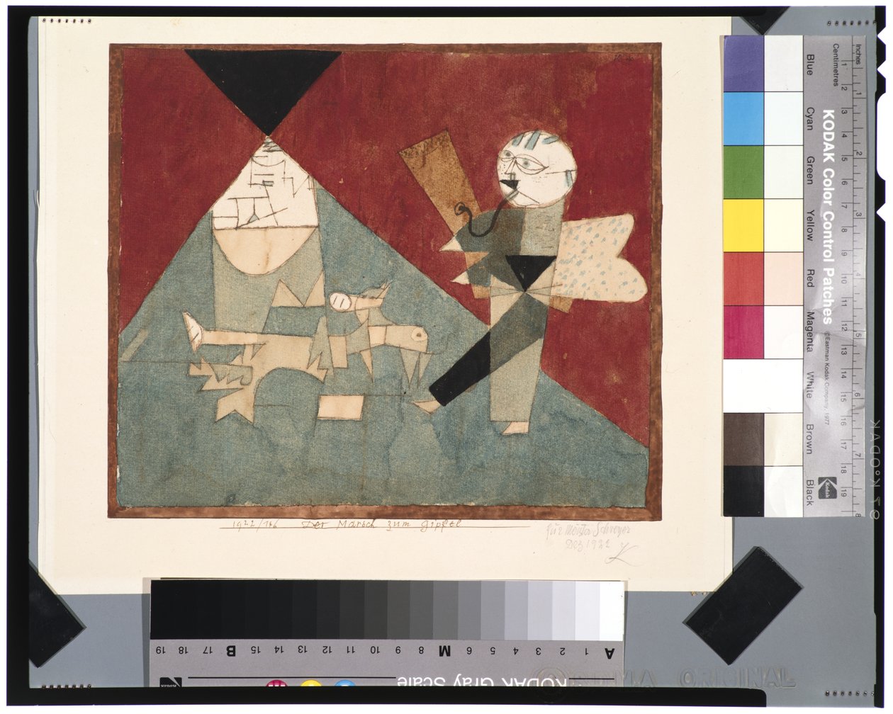 De mars naar de top door Paul Klee