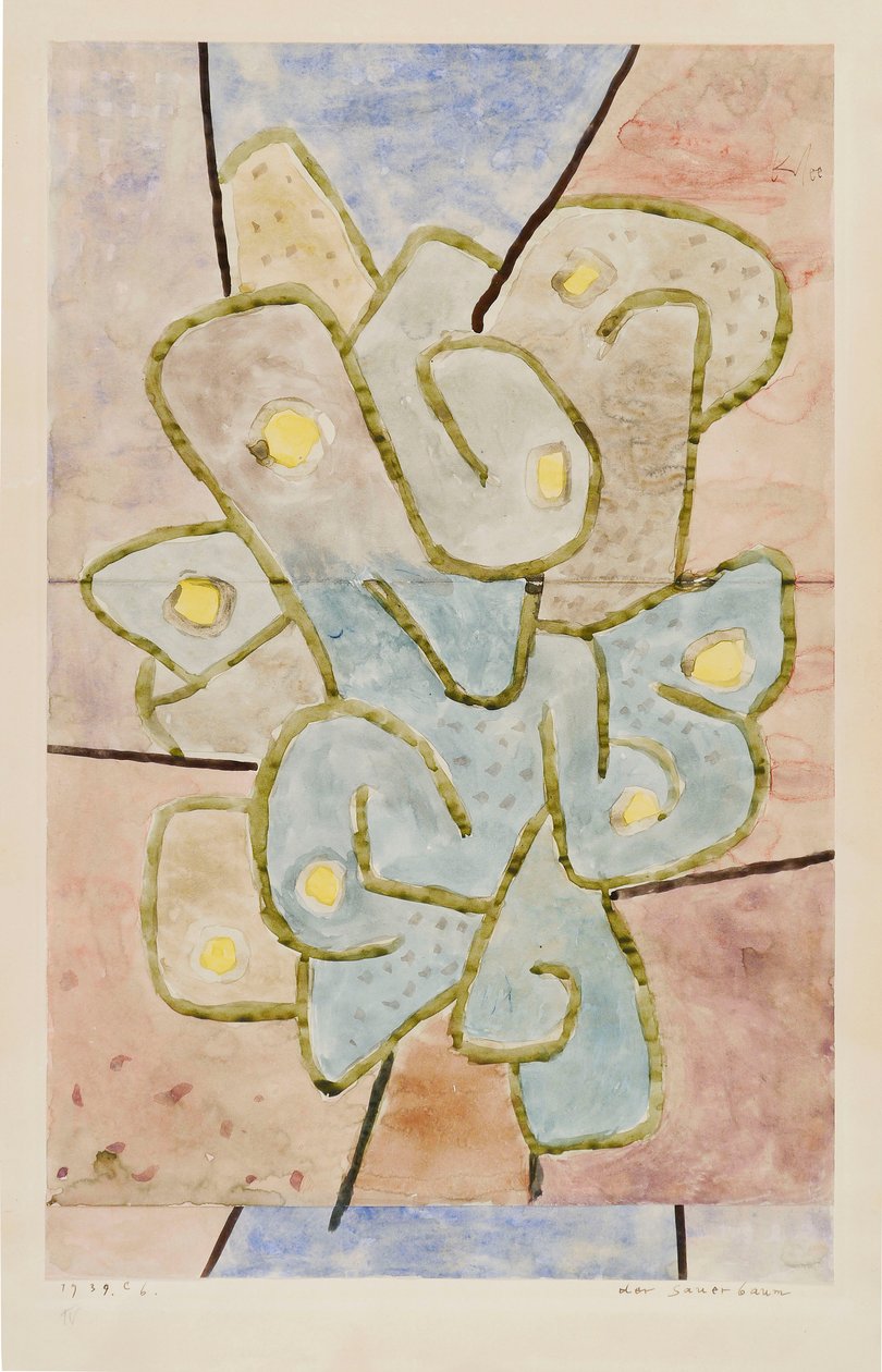 De zure boom door Paul Klee