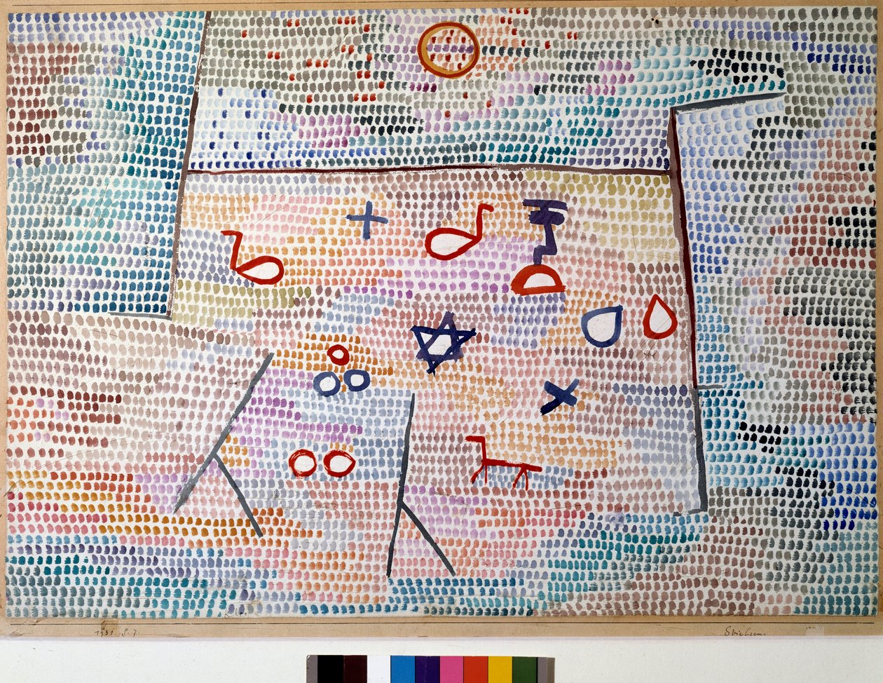 Het Speelgoed door Paul Klee