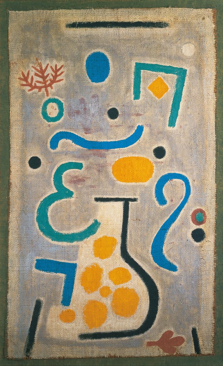 De Vaas, 1938 door Paul Klee