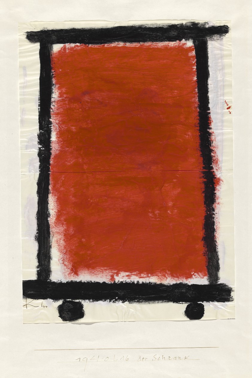 De kast, 1940 door Paul Klee