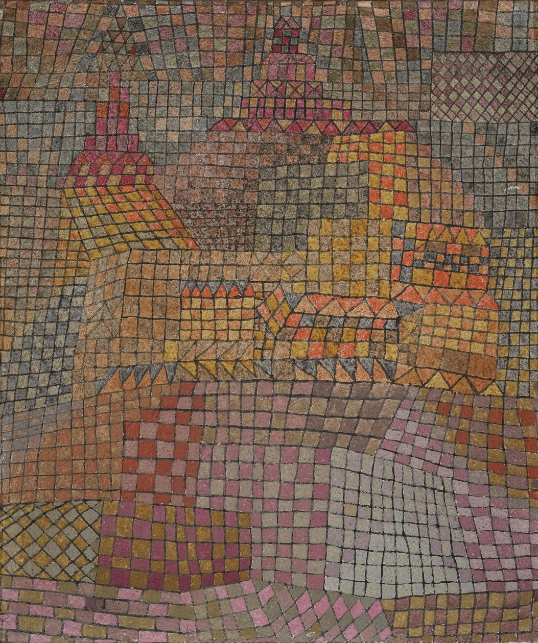 Stadskasteel Kr.. door Paul Klee